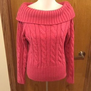 LOFT cowl neck sweater